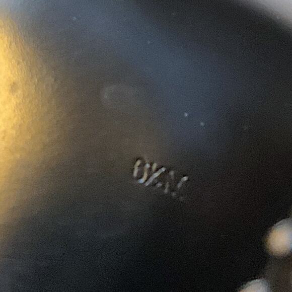 GUESS Stiletto Pumps 6.5M Pewter Black Carole Punk Rock Studded High Heels Y2K - Picture 10 of 14